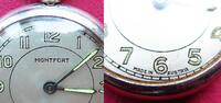 Österreich, HERREN TASCHENUHR, HERREN TASCHENUHR, Montfort, Stiftankerhemmung, funktioniert, ca. 1935, -
