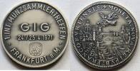 Numismatik Medaille GIG, 1. Int. Münzsammlertreffen -