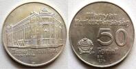 Ungarn 50 Forint 50 Jahre Nationalbank, Silber -