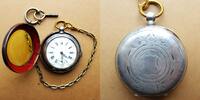 Schweiz, HERREN TASCHENUHR, HERREN TASCHENUHR, Zylinderhemmung, Schlüsselaufzug, gute Funktion - ca. 1900, -