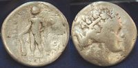 Antikes Griechenland / danubische Kelten Tetradrachme Griechenland Tetradrachme von Thasos (9)mit Rückseitendarstellung Herkules