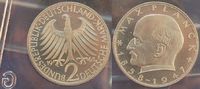 Deutschland 2 DM 2 DM Kursmünze 1965 G PP, in Plastikhülle mit aufg.G verschweißt