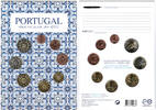 Portugal Offizieller FDC Kursmünzensatz Offizieller Euro FDC Kursmünzensatz -