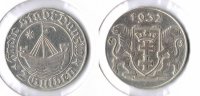 Polen / Danzig 2 Gulden Polen / Danzig 2 Gulden 1932 Schiffsmotiv Kogge ss-vz