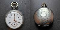 Schweiz, HERREN TASCHENUHR, HERREN TASCHENUHR, Zylindergang, nur kleine Zifferblattschäden, gute Funktion, -