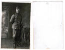 3. Reich / Nationalsozialismus Soldatenfoto 3.Reich 3. Reich Nationalsozialismus Soldaten Portrait Foto Uniform + Abzeichen -