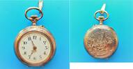 Schweiz, DAMEN TASCHENUHR, Hübsche DAMEN TASCHENUHR, Gold 8K, gute Funktion, ca. 1915, -