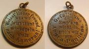 Kolonien Medaille Kolonien Messing Medaille Kamerun / Angra Pequena. ss-vz mit Originalöse