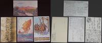 Kaiserreich Feldpostkarte 4 Feldpostkarten Deutschtum im Ausland Kaiserreich4 Feldpostkarten Deutschtum im Ausland, gebraucht, aber guter Zustand -