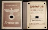 3. Reich Konvolut Reichsbahn Arbeitsbuch eines Bänkers -