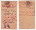 Deutschland / Polen / Getto Litzmannstadt Nahrungsmittelkarte Getto Litzmannstadt Nahrungsmittelkarte No: 166328 -