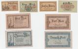 Fürstentum Lippe in Detmold 50 Pfennig - 20 Mark-Scheine Fürstentum Lippe in Detmold, 50 Pfennig - 20 Mark, 1918 -