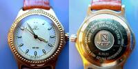 Japan, DAMEN ARMBANDUHR, DAMEN ARMBANDUHR, NOBLIA - WR 100, Quartz, Zentralsekunde, gute Funktion, -