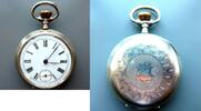 Schweiz, HERREN TASCHENUHR, HERREN TASCHENUHR, Silber-0,800, 2 Zifferblattdefekte, gute Funktion, ca. 1900, -