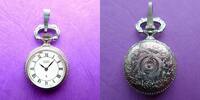 Japan, DAMEN TASCHENUHR, kleine Anhängeruhr, CITIZEN, Quartz, gute Funktion, neue Batterie, -