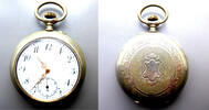 Schweiz, HERREN TASCHENUHR, solide HERREN TASCHENUHR, Zylinderhemmung, gute Funktion, ca. 1915, -