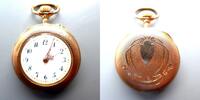 Schweiz, DAMEN TASCHENUHR, DAMEN TASCHENUHR, Gold - 0,585, Mildia SA, Schweiz, gute Funktion, ca. 1915, -