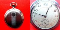 Deutschland, HERREN TASCHENUHR, Sprungdeckel HERREN TASCHENUHR, versilbert, gute Funktion, ca. 1925, -