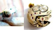 Schweiz, Damen ARMBANDUHREN-Uhrwerk, UHRWERK TISSOT aus einer Damen Armbanduhr , Cal. 709-2 m. guter Funktion-1971, -