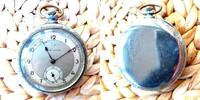 Schweiz, HERREN TASCHENUHR, solide HERREN TASCHENUHR, La Seconde, Ankerhemmung, gute Funktion - ca. 1920, -