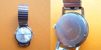 Schweiz, HERREN ARMBANDUHR, Mechan. Carpo HERREN ARMBANDUHR, sog. Wehrmachtswerk-gute Funktion-ca. 1960, -
