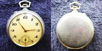 Deutschland, HERREN Taschenuhr, solide HERREN TASCHENUHR m. JH-Werk 38, Ankerhemmung, gute Funktion, ca. 1928, -