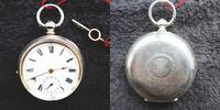 Schweiz, HERREN Taschenuhr, HERREN TASCHENUHR, Ankerhemmung, Schlüsselaufzug, gute Funktion-wohl vor 1900, -