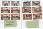 Deutschland / Hohenmölsen LOT 2 Scheine zu 20 Pfennig & 4 Scheine zu 50 Pfennig -