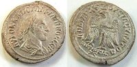Antike / Römische Kaiserzeit / Philippus II. Provinzialprägung - Billon Tetradrachme Philippus II. Billon Tetradrachme Provinzialprägung Syrien Antiochia ad Oronte