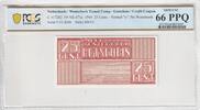 Netherlands 25 Cents Niederlande / Drittes Reich - Konzentrationslager Westerbork 25 Cent Gutschein -
