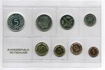 Deutschland / BRD / Kurssätze 1Pf. bis 5 DM Kurssatz Bundesrepublik Deutschland 1967G Polierte Platte Auflage nur 3600 Stück