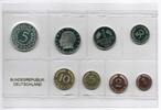 Deutschland / BRD / Kurssätze 1Pf. bis 5 DM Kurssatz Bundesrepublik Deutschland 1969G Polierte Platte Auflage nur 8700 Stück