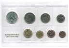 Deutschland / BRD / Kurssätze 1Pf. bis 5 DM Kurssatz Bundesrepublik Deutschland 1970F Polierte Platte Auflage nur 5240 Stück