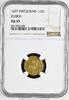 SWITZERLND 1/2D Schweiz Zürich 1/2 Dukat 1677 Gold - NGC zertifiziert -