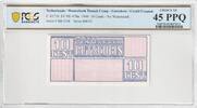 Netherlands 10 Cents Niederlande / Drittes Reich - Konzentrationslager Westerbork 10 Cent Gutschein -