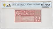 Netherlands 25 Cents Niederlande / Drittes Reich - Konzentrationslager Westerbork 25 Cent Gutschein -