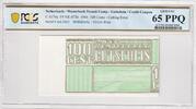 Netherlands 100 Cents Drittes Reich - Konzentrationslager Westerbork 100 Cent Gutschein Fehldruck -