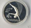 China 10 Yuan Olympische Sommerspiele 1992 in Barcelona - Turmspringerin -