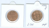 Nach Stabilisierung der Mark 1923-1933 (1936) 4 Reichspfennig