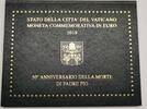 2 Euro 2018 Vatikan 50. Todestag von Pater Pio stempelglanz