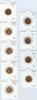Bundesrepublik Deutschland 2 Pfennig Komplettsammlung 123 Stück -