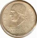 Weimarer Republik 3 Reichsmark Lessing