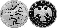 Russland 3 Rubel 2005 Leichtathletik-Weltmeisterschaft 2005 PP 45,00 EUR Differenzbesteuert nach §25a UStG zzgl. 5,00 EUR Versand