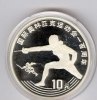China 10 Yuan 100 Jahre Olympische Spiele der Neuzeit - Fechterin -
