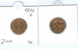 Nach Stabilisierung der Mark 1923-1933 (1936) 2 Reichspfennig