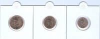 Frankreich 0,08 Euro 1, 2, 5 Cent