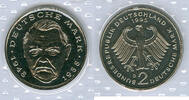 Bundesrepublik Deutschland 2 DM Ludwig Erhard -