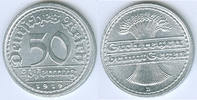 Ersatz- und Inflationsmünzen 1919-1923 50 Pfennig