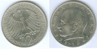 Bundesrepublik Deutschland 2 DM Planck -