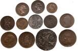 EUROPE Lot de monnaies bronze principalement XIXème siècle -
